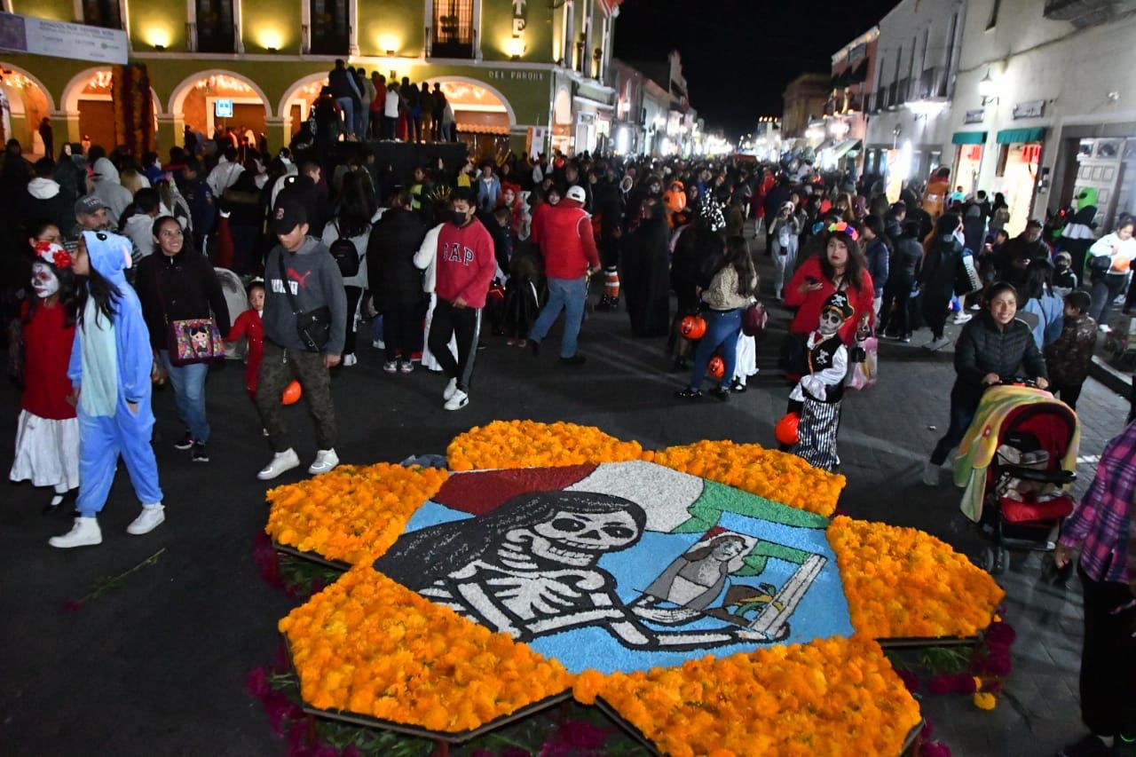 Presenta Ayuntamiento de Huamantla atractiva cartelera artística de ‘Día de Muertos'
